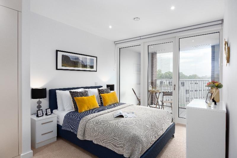 Two Bedroom Serviced Apartment With Balcony In Weymouth Building, Deacon Street London Bagian luar foto