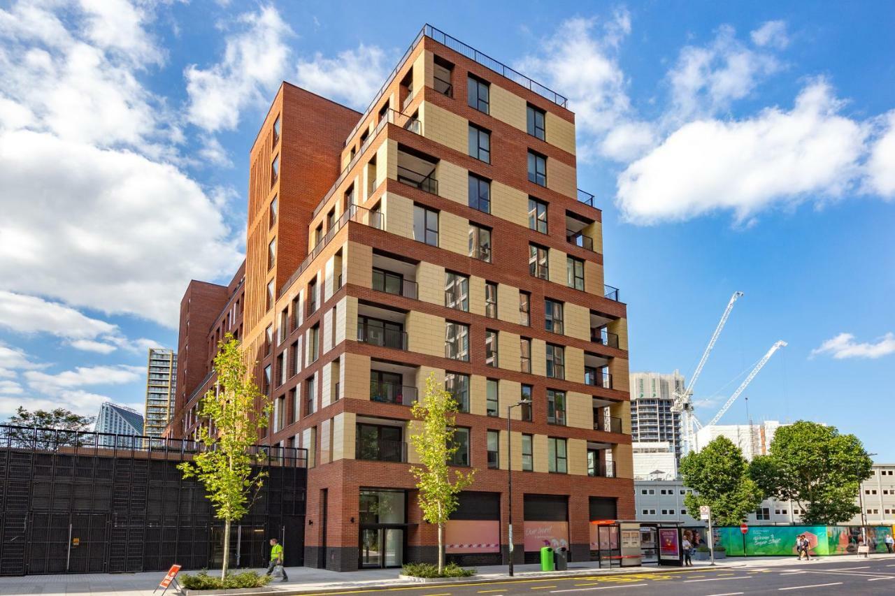 Two Bedroom Serviced Apartment With Balcony In Weymouth Building, Deacon Street London Bagian luar foto