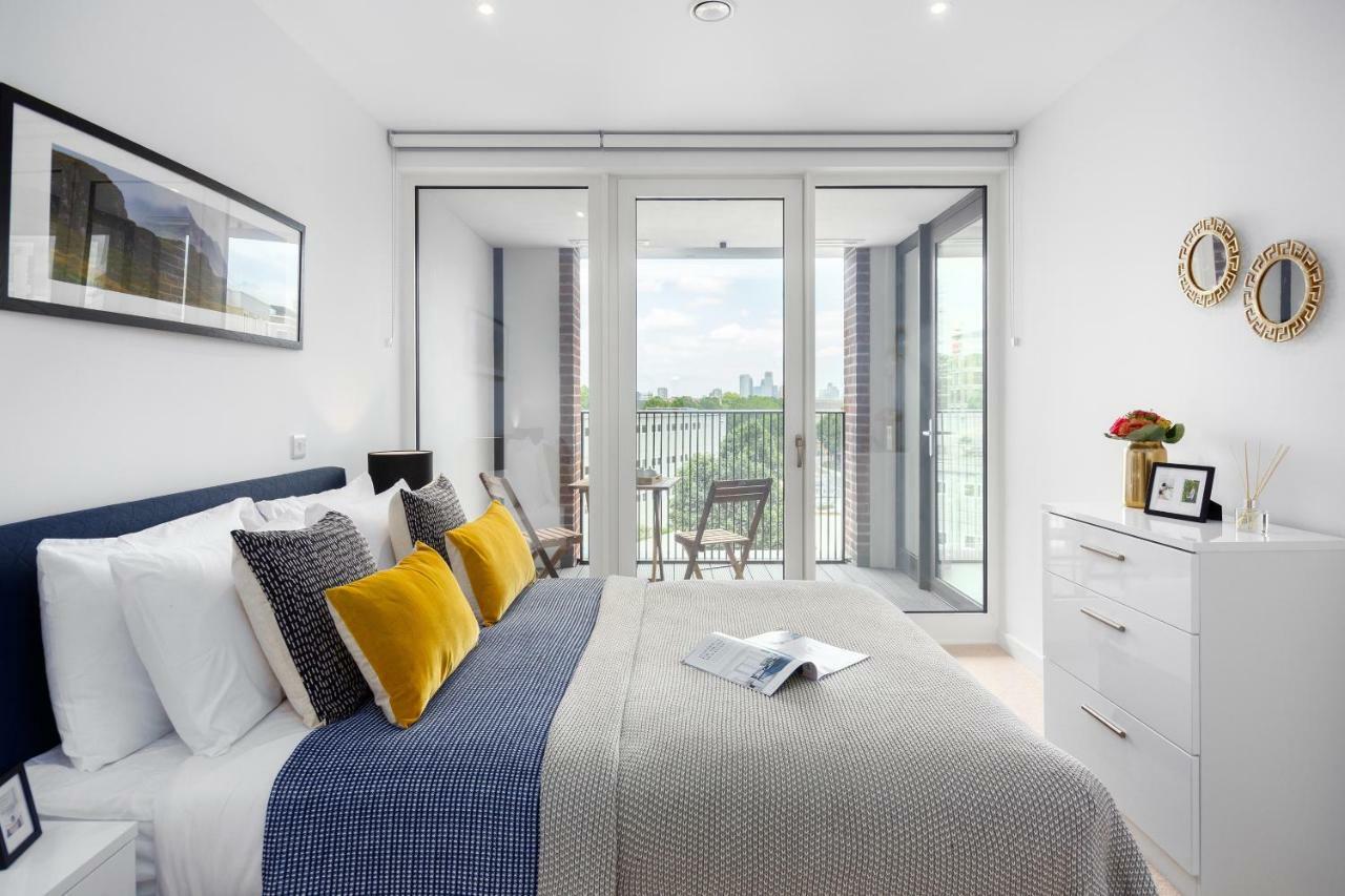 Two Bedroom Serviced Apartment With Balcony In Weymouth Building, Deacon Street London Bagian luar foto